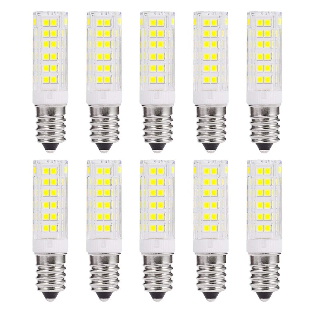 WULUN Pack of 10 E14 LED Light Bulb 7W Corn Light Bulbs Non-Dimmable Cool White 6000k E14 LED Energy Saving Light Bulbs AC220-240V 650LM — image 1
