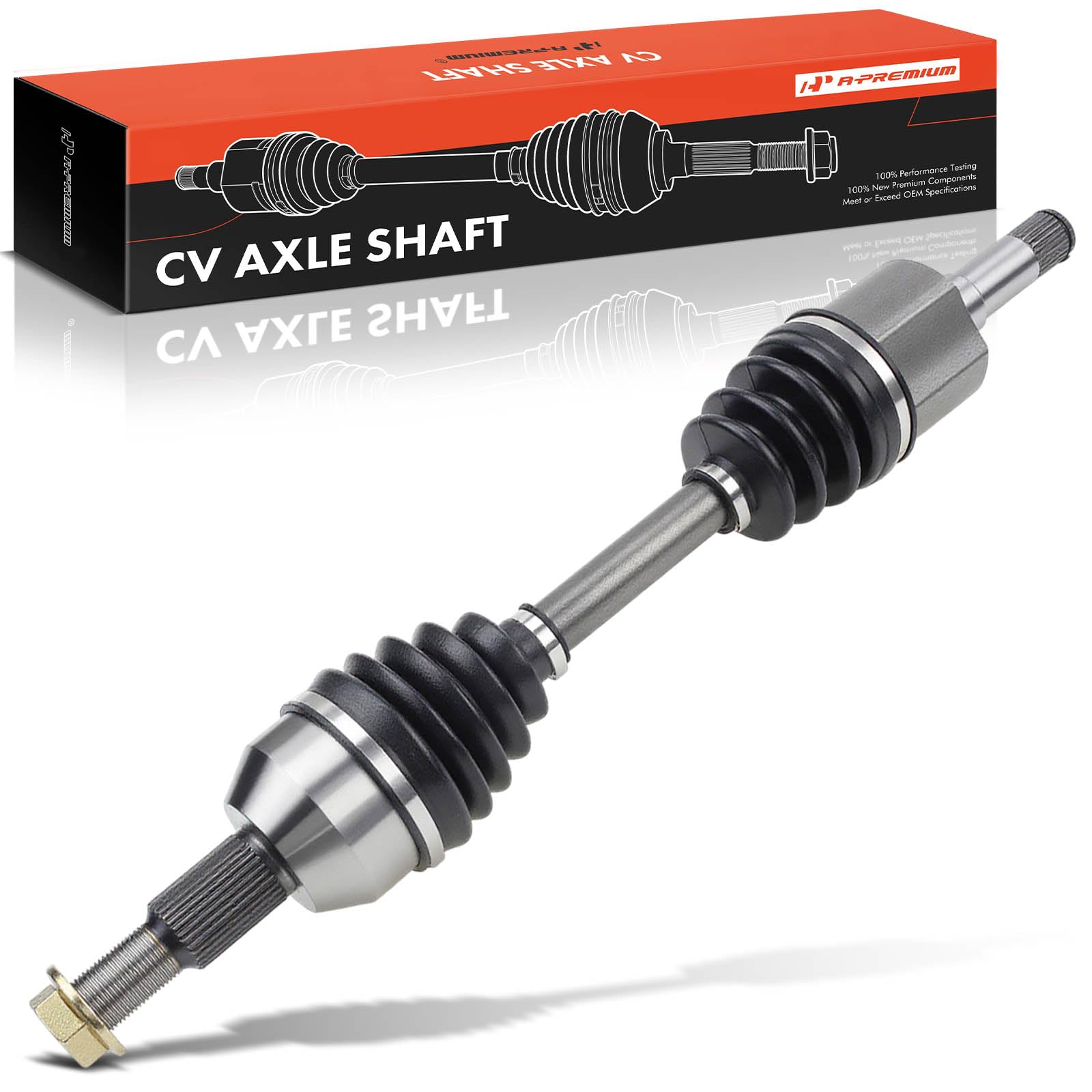 A-Premium CV Axle Shaft Assembly Compatible with Chevrolet Equinox 2005-2006 & Pontiac Torrent 2006 & Saturn Vue 2002-2003, V6 3.0L 3.4L, Front Left