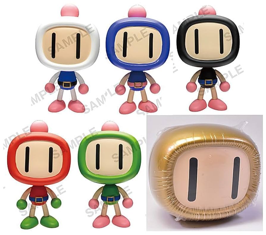 Amazon.co.jp: ボンバーマン カプセルフィギュア [全6種セット
