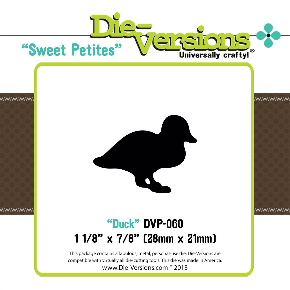 Sweet Petites Die-Versions Duck Die