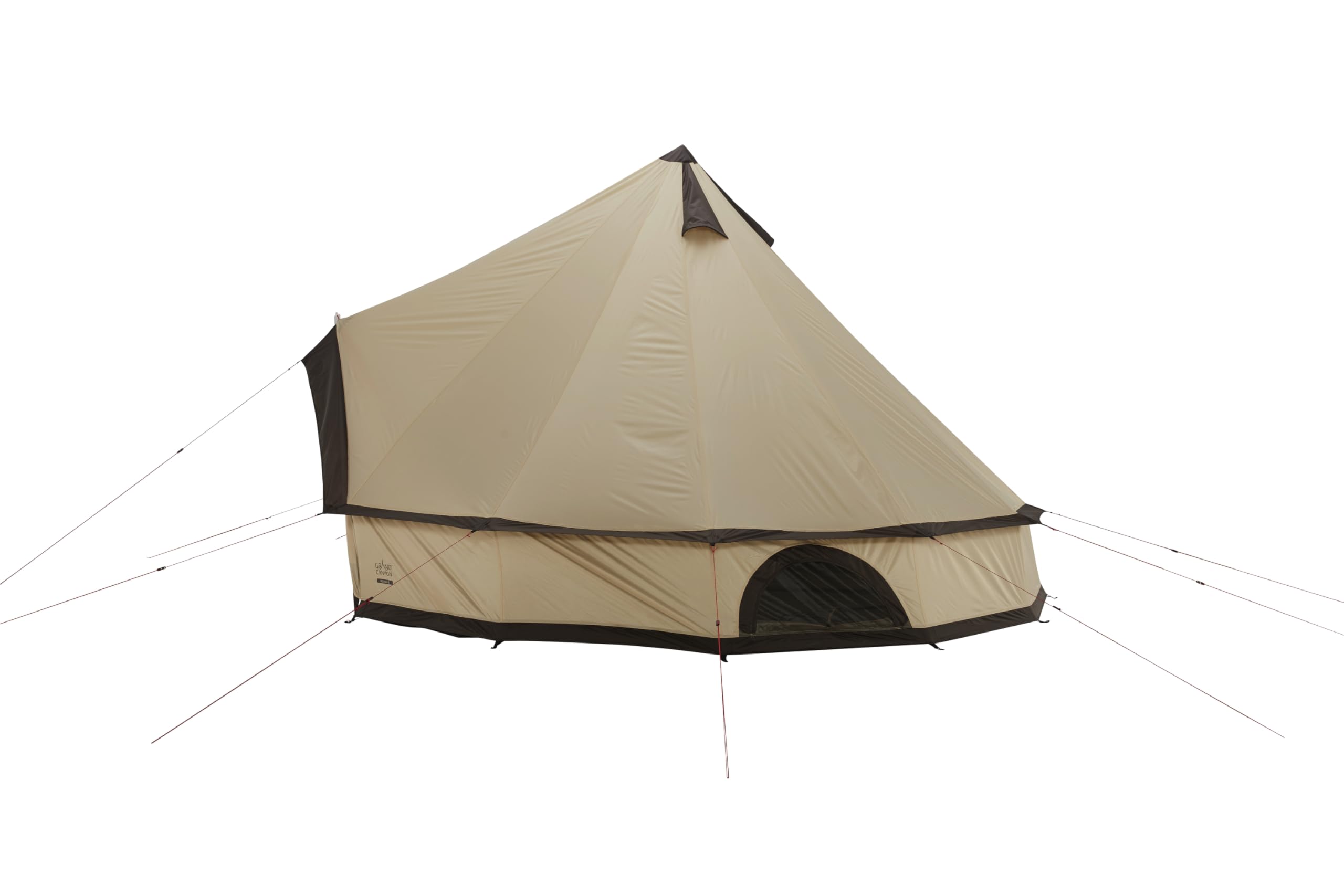 Grand Canyon Indiana - Tienda de campaña piramidal para personas Tipi para grupos, camping, exteriores, tamaños glamping