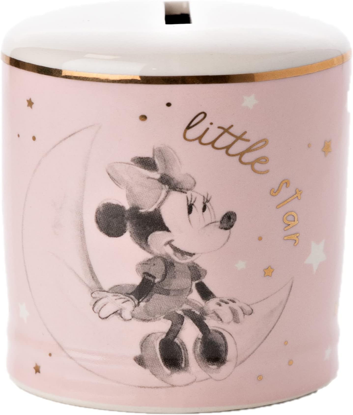 Widdle Gifts Ltd Disney Baby Ceramic Money Box Bank - Minnie Mouse 0405