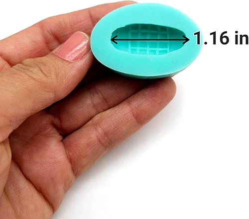 Miniatura 3 de Moldes de pan mexicano en miniatura, molde de tamaño miniatura de pan de concha, juego de moldes de pan dulce mexicano