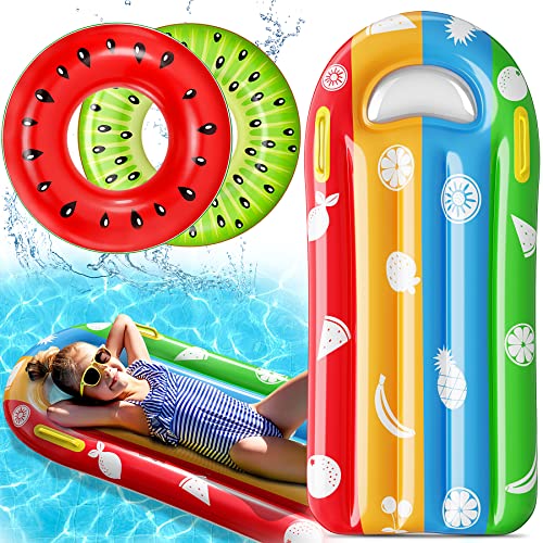 Subtail Schwimmring - 3 StüCk Schwimmreifen und Luftmatratze Kinder -...