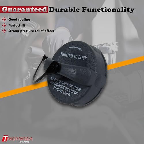 Miniatura 3 de 8100-1002 Tapa de gasolina, tapa del depósito de combustible para 200 300M Aspen Sebring TownCountry Dakota Magnum Ram Genesis Sonata Cherokee