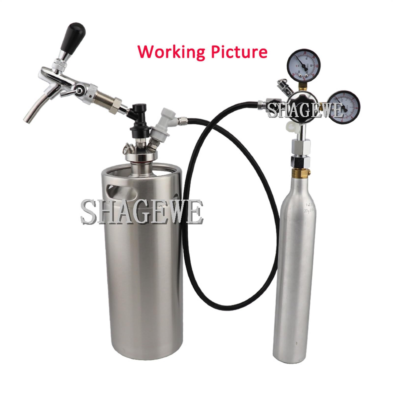 ビールサーバー自作用 Amazon | ビールサーバー 自作樽 CO2 レギュレーター ビール醸造