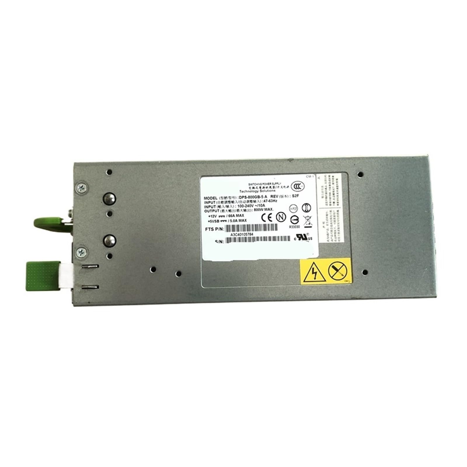 Alimentation 800 W DPS-800GB-5A A3C40105784 bloc de rechange serveur
