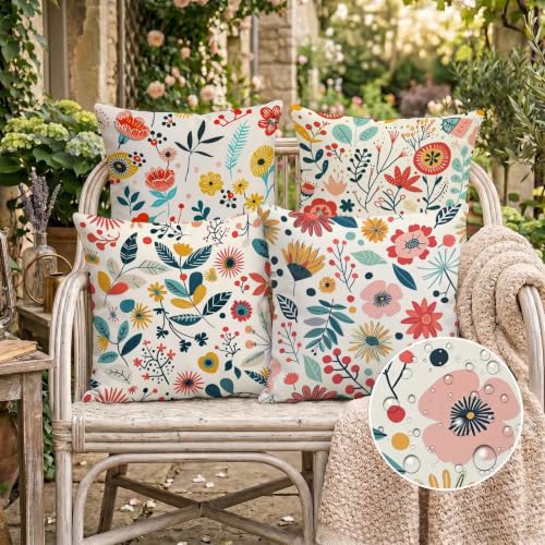 Housse de coussin pour canapé lavable et imperméable 45x45 cm - 3