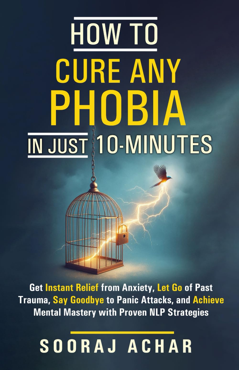How to Cure Any Phobia in Just 10 Minutes: Get Instant Relief from Anxiety, Let Go of Past Trauma, Say Goodbye to Panic Attacks, and Achieve Mental ... (How to Change Your Life in 10 Minutes a Day)