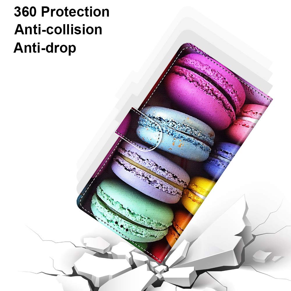 BAILI Animali Cover per Ulefone Note 14, Chiusura Magnetica Custodia per Ulefone Note 14, Adorabile Cane Gatto Case Antiurto per Ulefone Note 14-006