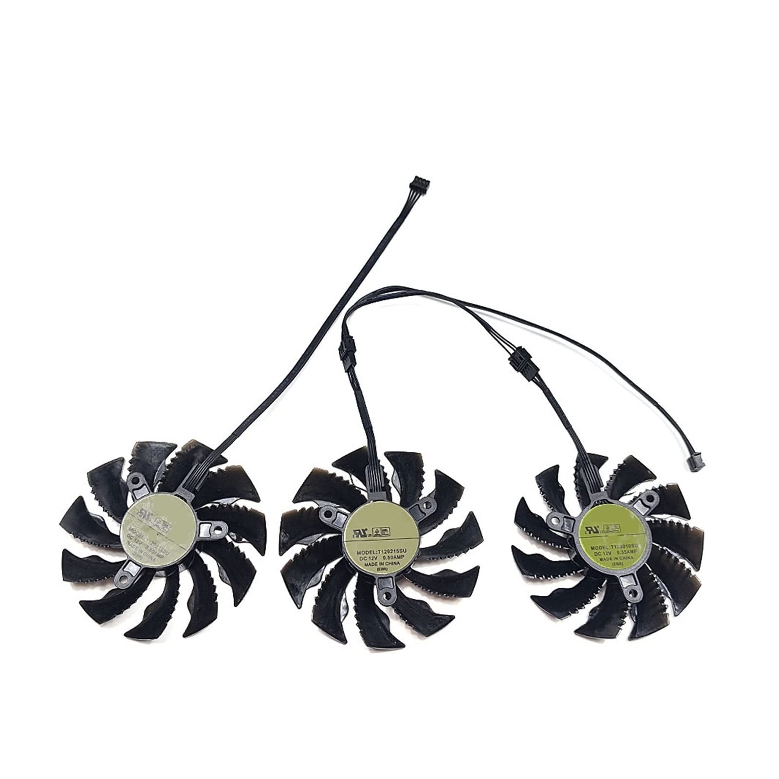 MAHIE Nuevo 1 Lote 85MM PLA09215S12H T129215SU RTX 3080 Ajuste for Eagle GPU Fan, Ajuste for Gigabyte RTX 3080 3080Ti 3090 Eagle Tarjeta gráfica Ventilador de refrigeración Cheerfully
