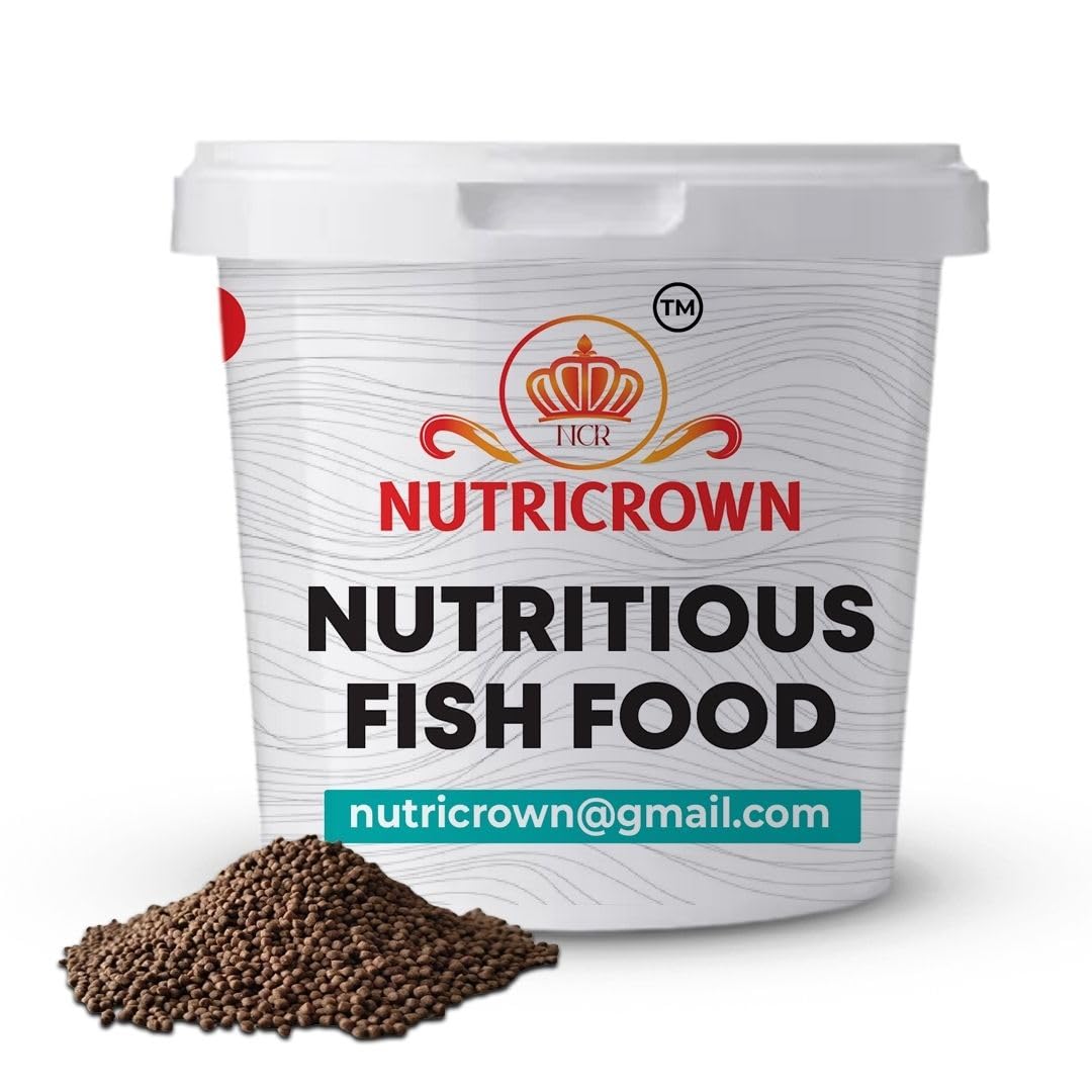 NUTRICROWN Extra Special Nutritious Fish Food – Floating Pellets- Tropical Fish Food – Exotic Fish Food with Enriched Formula – 2mm – 1KG- Nutrition Optimum Food - Fish -Aquarium (B0CTCR5892) Amazon Price History, Amazon Price Tracker