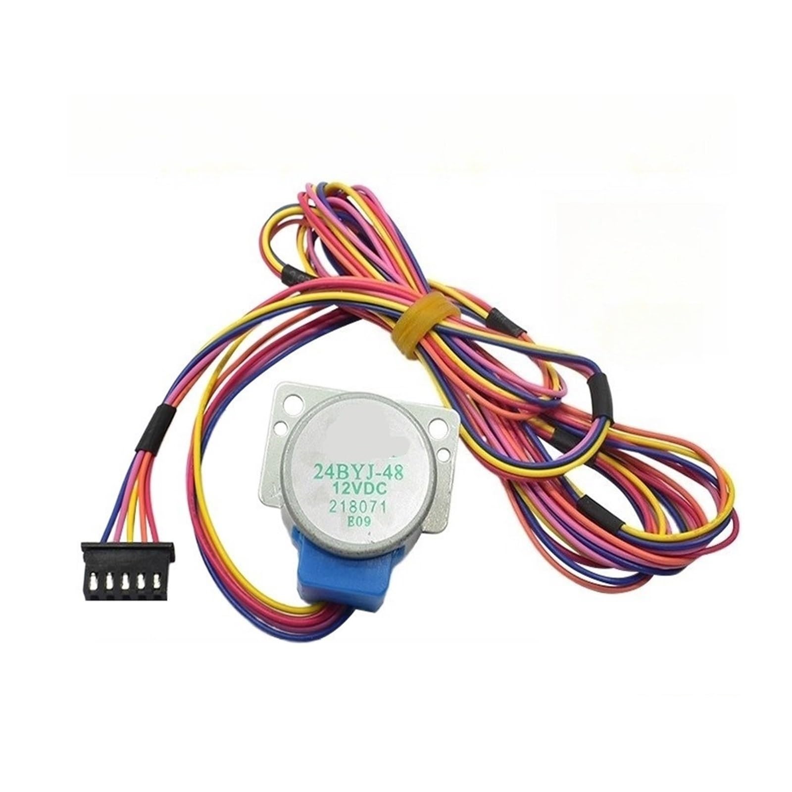 Motor De Ventilador De Condensador, Compatible Con Chigo, Guía De Viento De Motor Paso A Paso De Aire Acondicionado 24BYJ-48 Oscilación De Placa De Guía De Viento Sincronizada