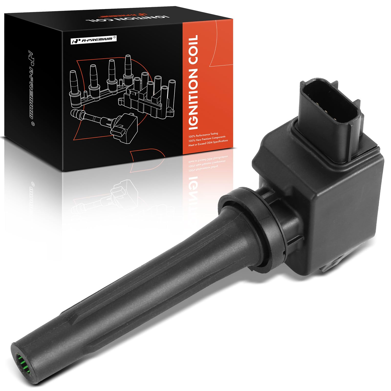 A-Premium Ignition Coil Pack Compatible with Mazda 3 6 CX-5 CX-9
