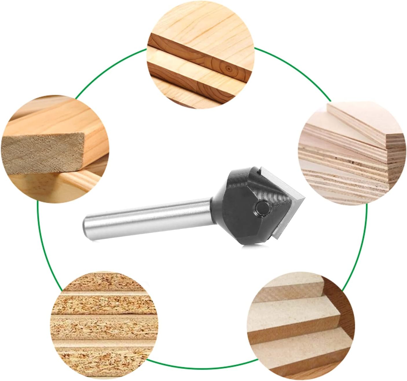 RDX簡単インナーバンテージ｜RDX® SPORTS JAPAN公式ストア Rdxanc 頑丈なインサートスポイルボード V-Groove 90° シングルフルートルータービットエンドミル 木工交換用インサー