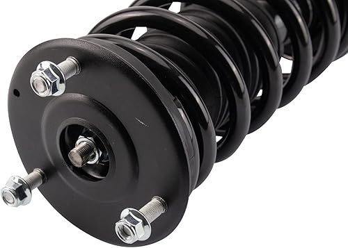 Miniatura 315 de TRQ Kit de suspensión delantera, conjunto de amortiguadores y resortes, barra estabilizadora, enlace estabilizador compatible con Chevrolet