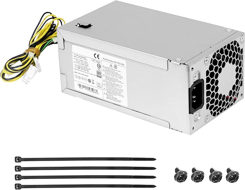 S-Union D16-180P2A 180W ATX Tápegység HP Prodesk 680 800 G3 SFF 480 600 G4 SFF 280 285 Pro G3 MT Számítógépekhez Kompatibilis