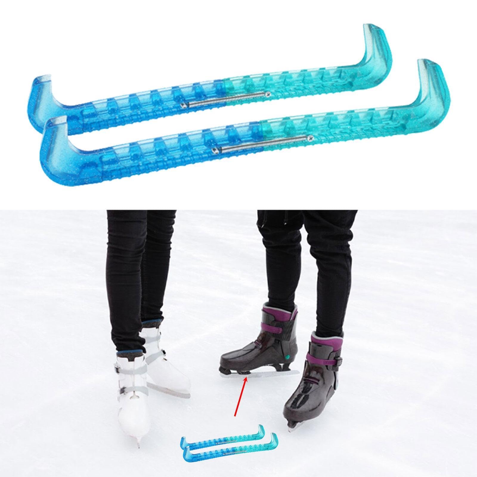 TISHITA 2 Stück Eisschuh Überzüge Eishockey Schutzabdeckung für Schlittschuhe Klingenabdeckung für Rollschuhe Und Eiskunstlauf Aus Strapazierfähigem Und Kälte