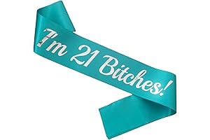 21st Birthday Party Decorations & Sash [keyword]