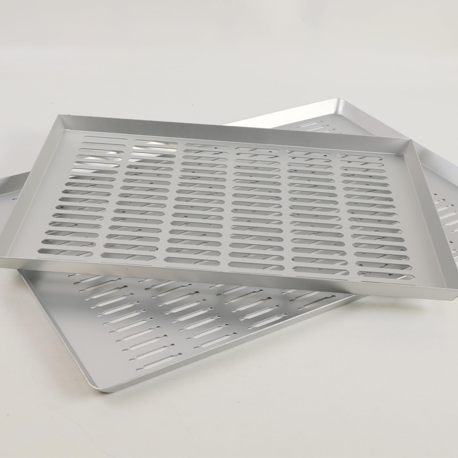 Plaque de cuisson extra large en aluminium perforé de qualité commerciale robuste pour une cuisson uniforme et une dissipation rapide de la chaleur - Plaque de cuisson en alliage d'aluminium