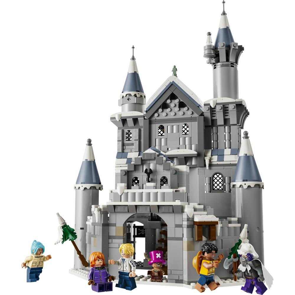 LEGO ONE PIECE Bitwa pod zamkiem Drum 75645 | Scenka ONE PIECE, zestaw akcji, prezent dla fana anime 9+, 1038 elementów