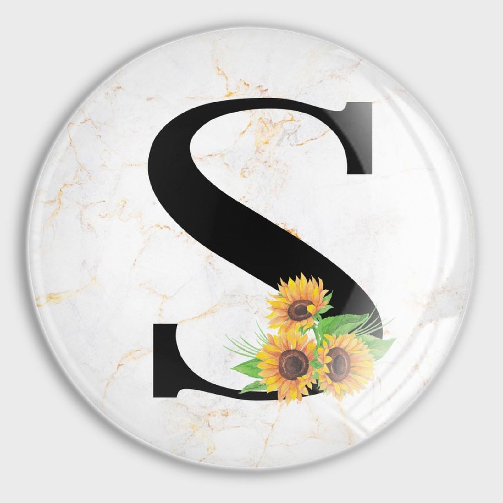 Aimants en verre lettre S : fixez vos notes sans rayer vos tableaux blancs