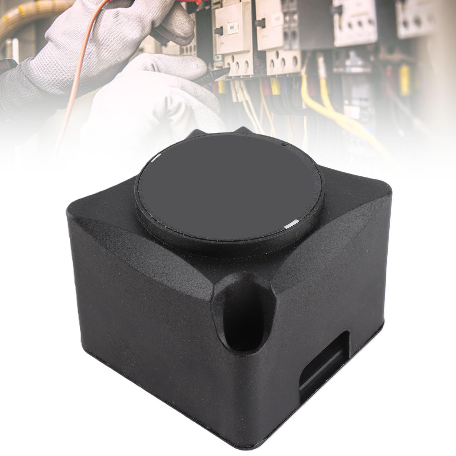 Aramox 12V 24V Doppelbatterie-Trennschalter, Intelligentes Spannungsempfindliches ABS-Relais, 140A IP67 Automatisches Laden, Geringer Stromverbrauch, für Auto, Wohnmobil, Boot, Marine, ATV, UTV, LKW