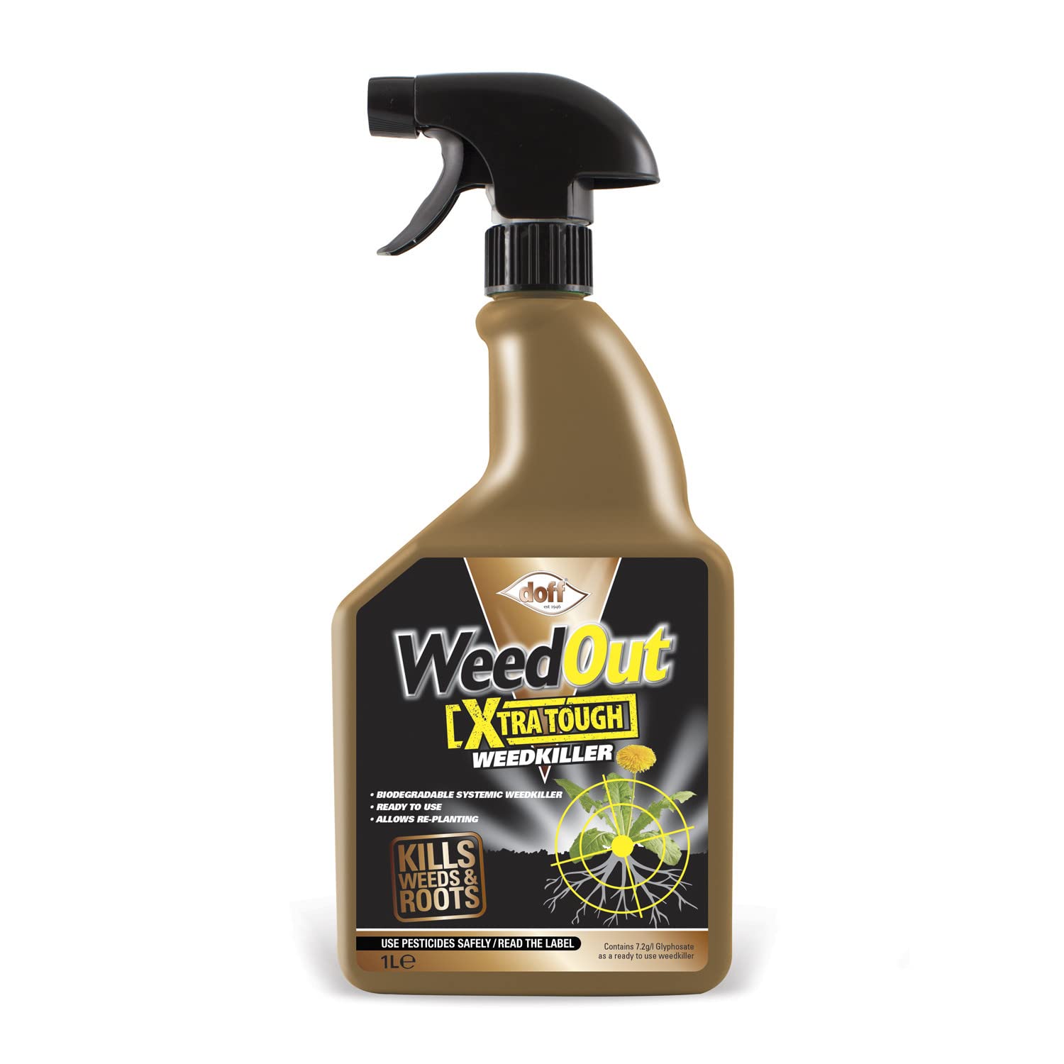 Buy Doff WeedOut Extra Tough Weed killer 1 litre Ready To Use Weed