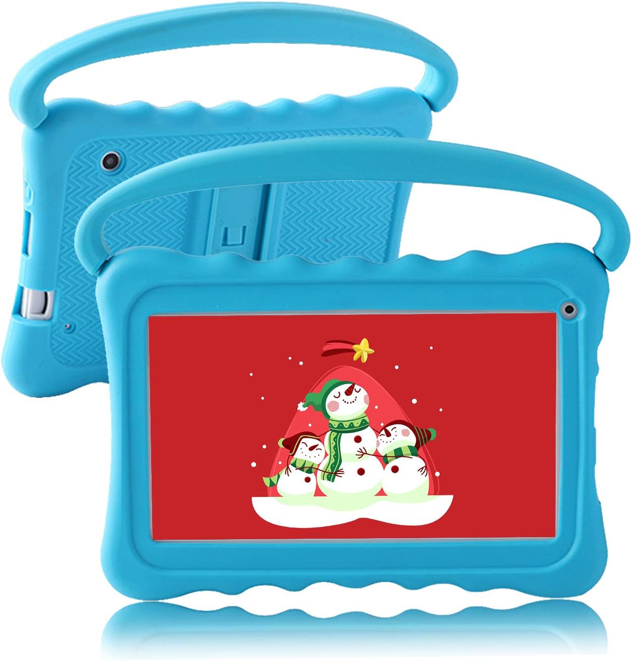 Kids Tablets pc 7 Android Kids Tablet for Kids Learning Tablet Quad Core with WiFi Dual Camera IPS Safety Eye Protection Screen 1GB 16GB Storage