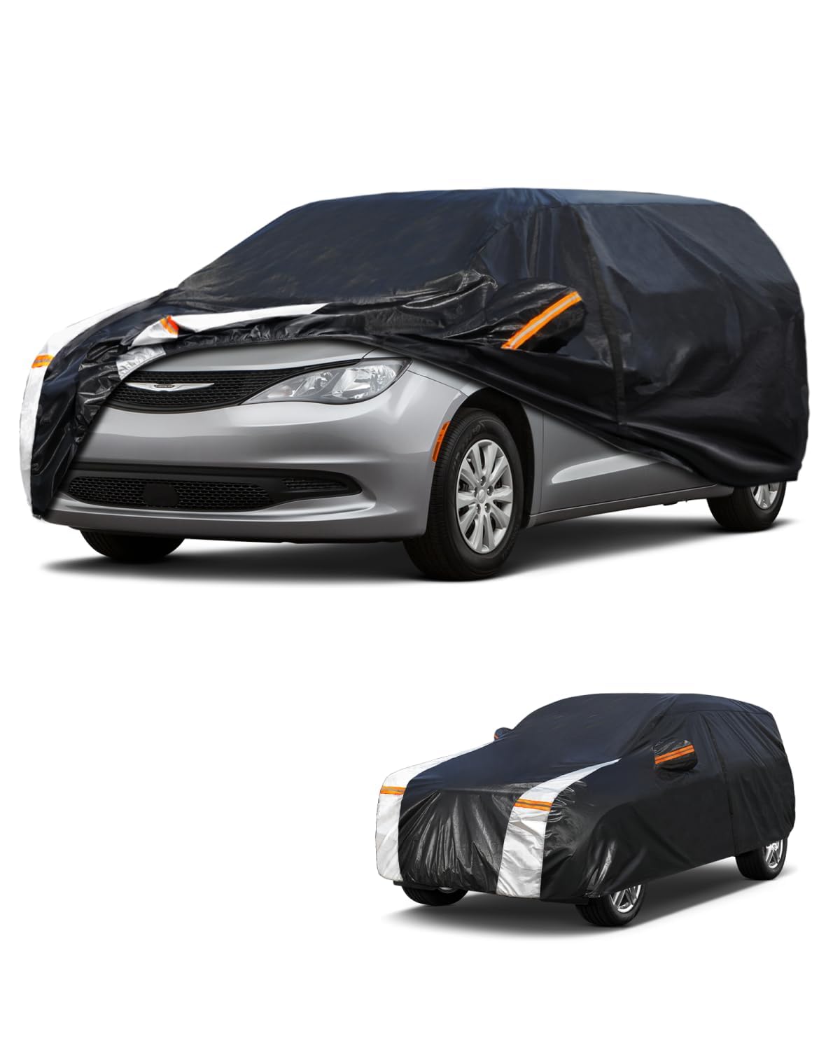 Photo 1 of Cotryvox Minivan Car Cover for Chrysler Voyager 1988-2026 100% Waterproof All Weather, Heavy Duty Outdoor Full Exterior Covers Rain Sun Wind UV Protection