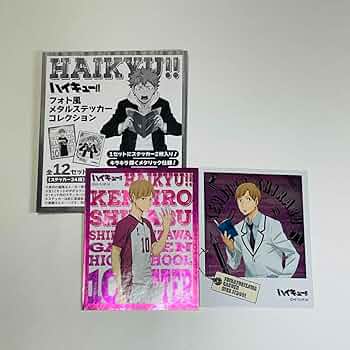 ハイキュー　フォト風メタルステッカーコレクション　孤爪研磨 楽天市場】ハイキュー!! フォト風メタルステッカーコレクション