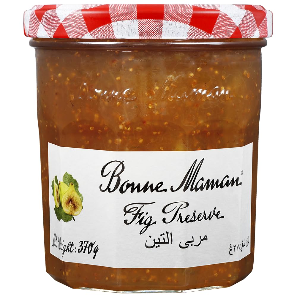 Bonne Maman Fig Preserve, Made from Fresh Fruit - 370 g
