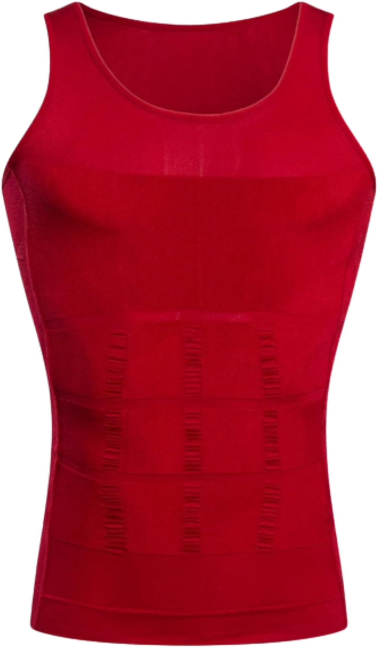 Red Short Sleeve Compression Vest