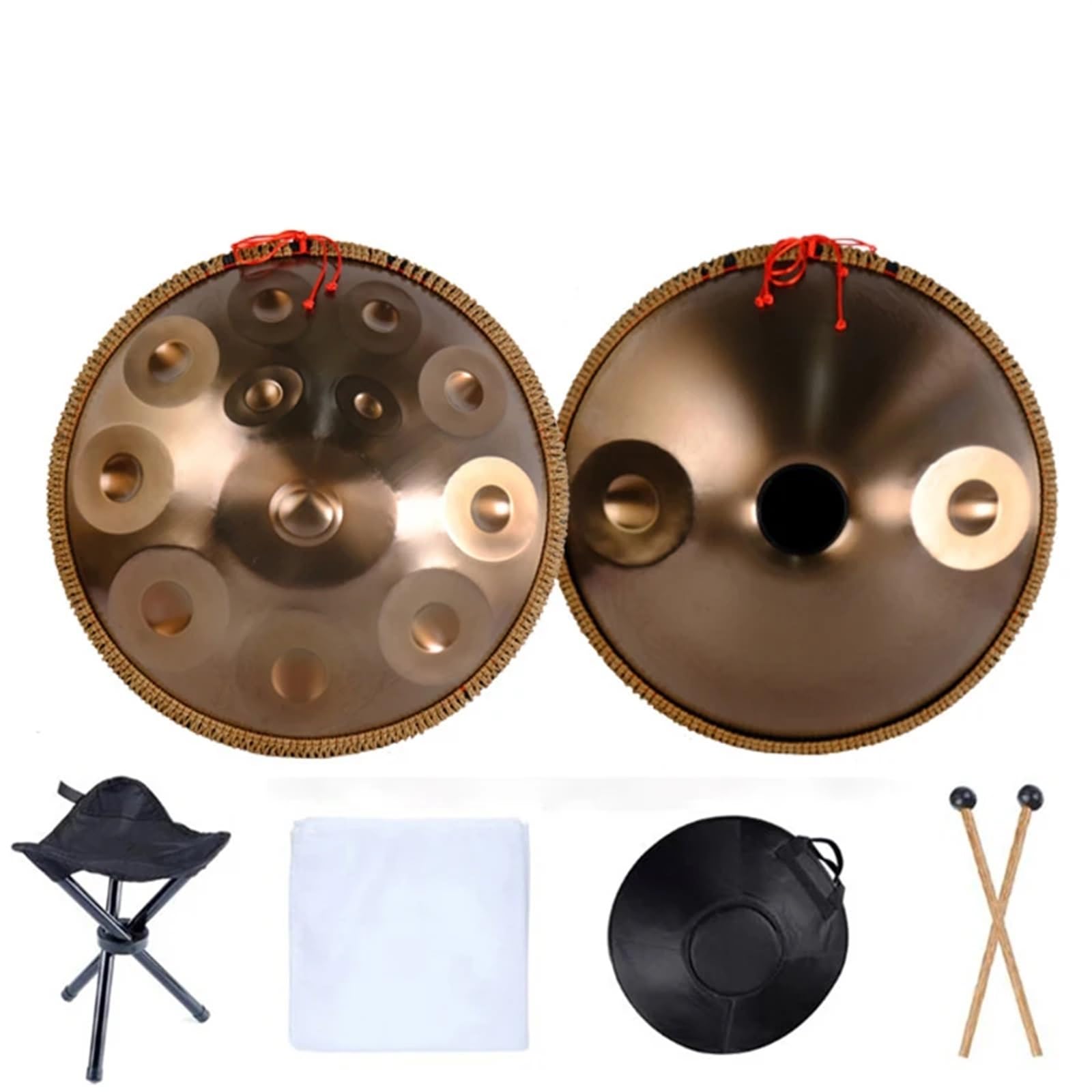 ハンドパンドラム 9音 楽器 タンドラム スチールタンドラム 瞑想