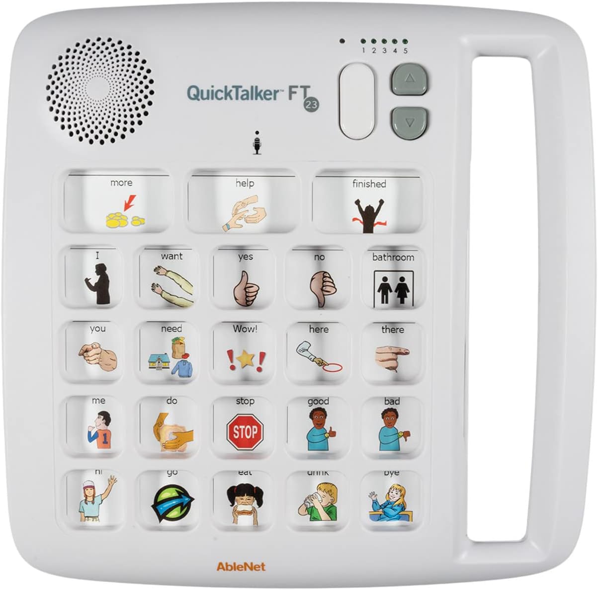 AbleNet QuickTalker 23; A Portable Dedicated Speech generating Device# 10003503
