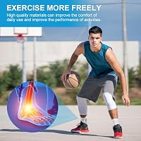 ACWOO Bokavédő Ortopéd Kompressziós Zokni 4 Pár - Lábfej Bandázs Plantar Fasciitis Achilles-ín Neuropátia Ellen 3