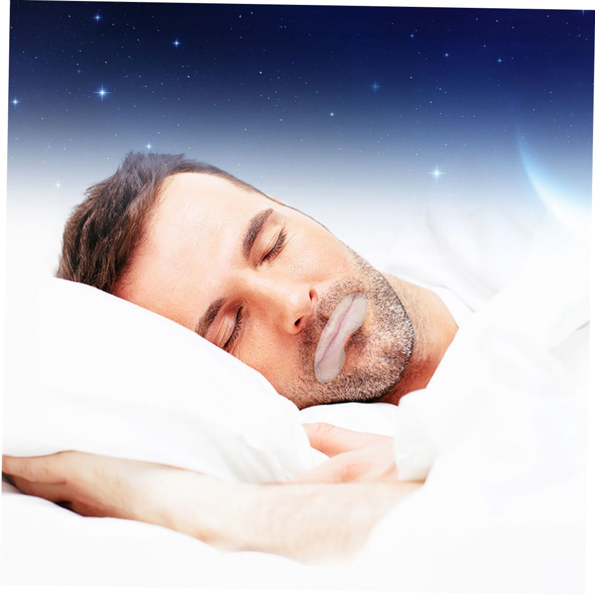 FOMIYES 540 Hojas Respirar Por La Boca Pegatinas Labial Para Dormir En La Boca Ropa Potenciadora De Aroma Cintas Para Respirar Por La Boca Tiras Bucales Tela No Tejida