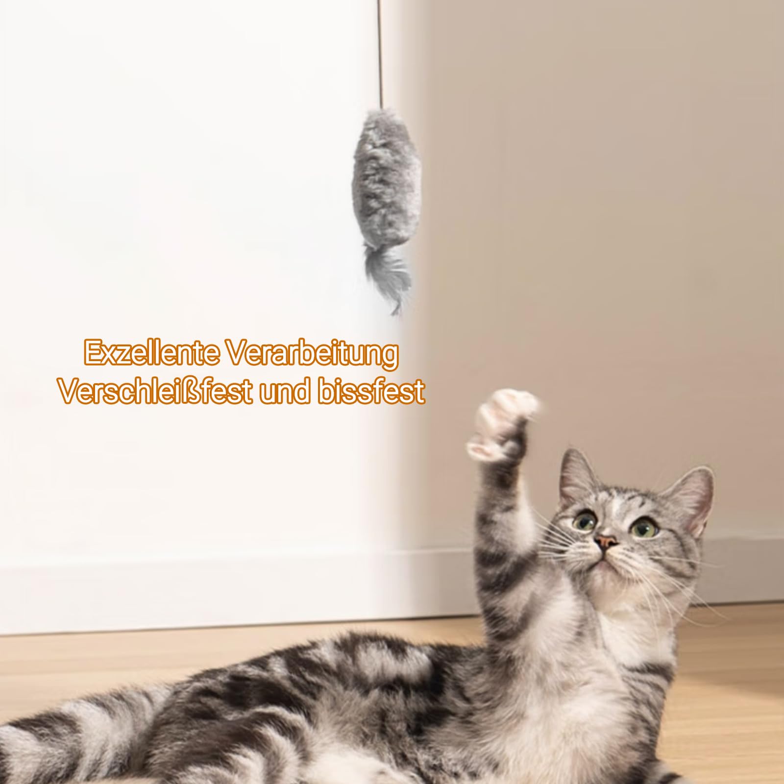 Speelmuisje - Kattenspeelgoed - Pluche - Assorti - 5x2,5x2,5 Speelmuisje - Kattenspeelgoed - Pluche - Assorti - 5x2,5x2,5