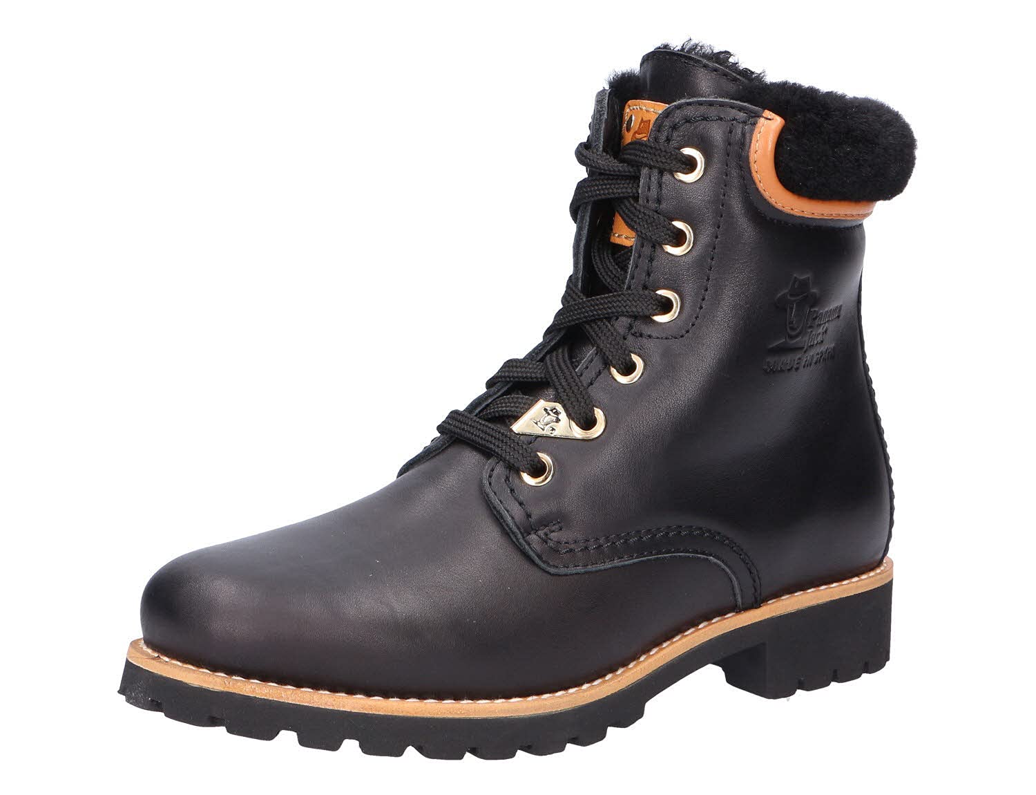 Panama Jack PT181847 Mujer Botas Militar, Negro (Negro B2), 36 EU