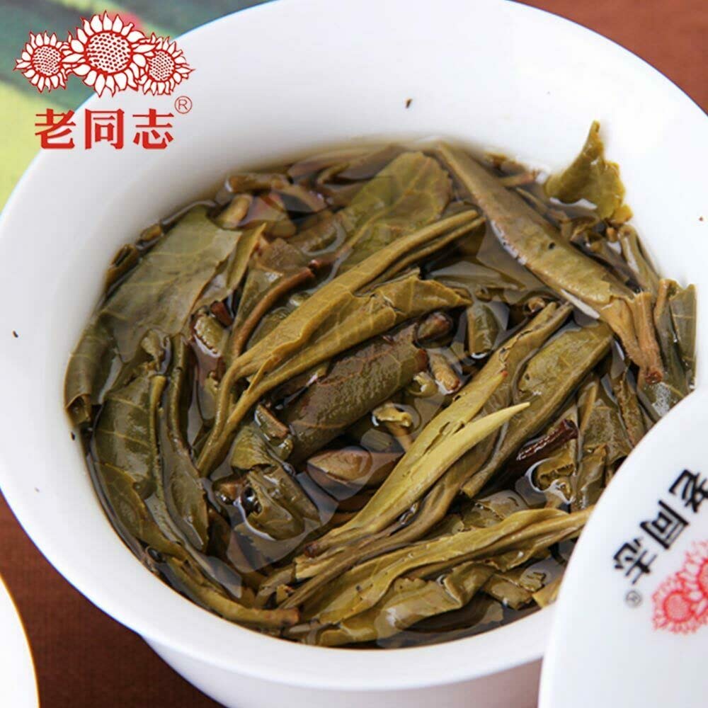 Top Haiwan Puer Tee Pu-erh Tee Kuchen Alte Kameraden "Frühling" Chun Lu Puer Tee 400g