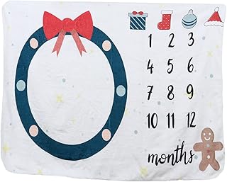 Toddmomy Adereços Para Fotos De Natal Cobijas Recien Nacidos Cobertores Recém-Nascidos Para Bebês Meninas Cobertores De Bebê Woobie Cobertor Adereços Recém-Nascidos Recém-Nascido Cobertor