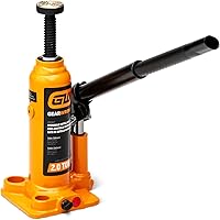 GEARWRENCH 2 Ton Hydraulic Bottle Jack GWHBJ2T - Heavy-Duty Stable Lift for Vehicles, ASME Certified