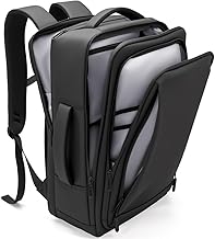 ABIBA Business Backpack, 2-Way Backpack, Men's Rucksack, Square Backpack, Large Capacity, Multi-functional, Commuting Backpack, High School Students, Junior High School Students, Business Trips,
