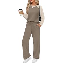WIHOLL Lounge Sets for Women 2 Piece Fall Outfits 2026 Fashion S-2XL