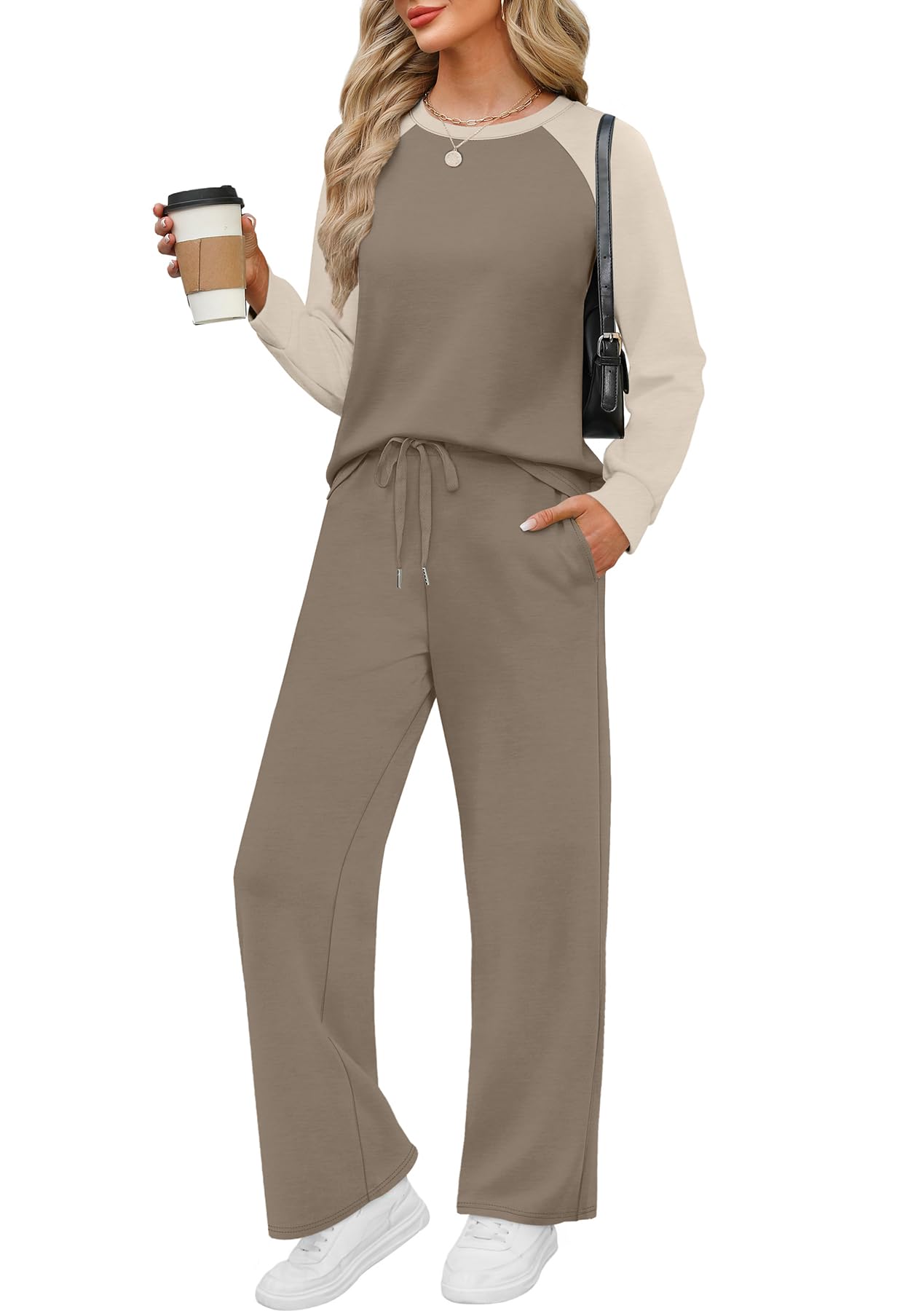 Lounge Sets for Women 2 Piece Fall Outfits 2026 Fashion S-2XL
