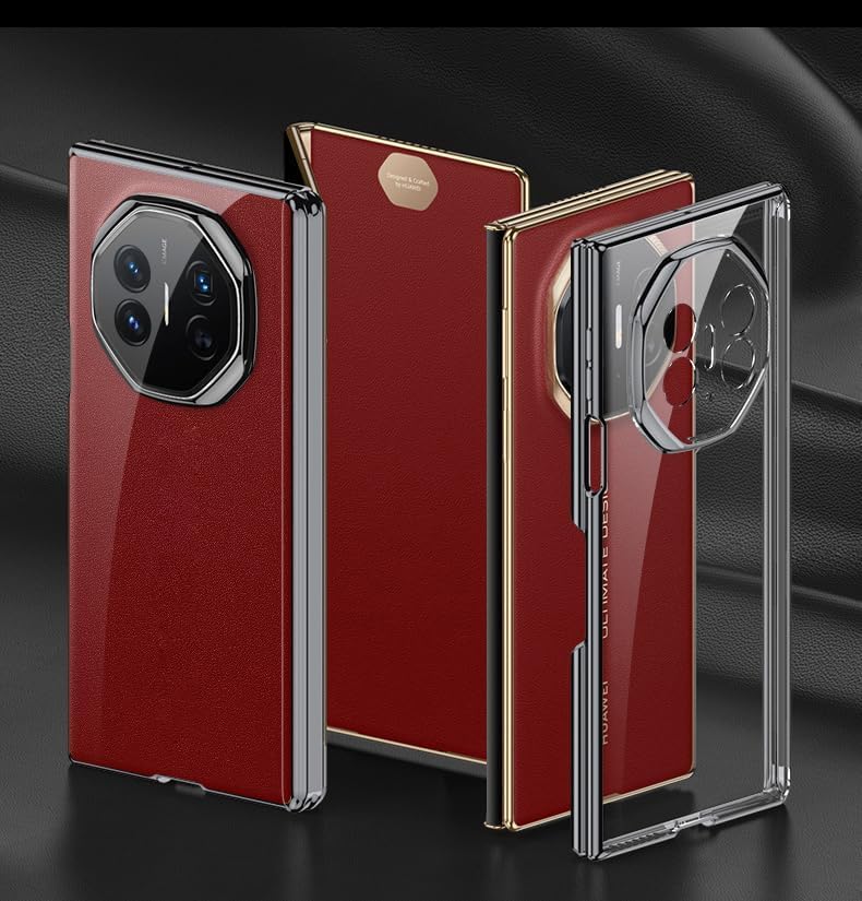 Coque Huawei Mate XT silicone noir TPU transparent antichoc durable - 2