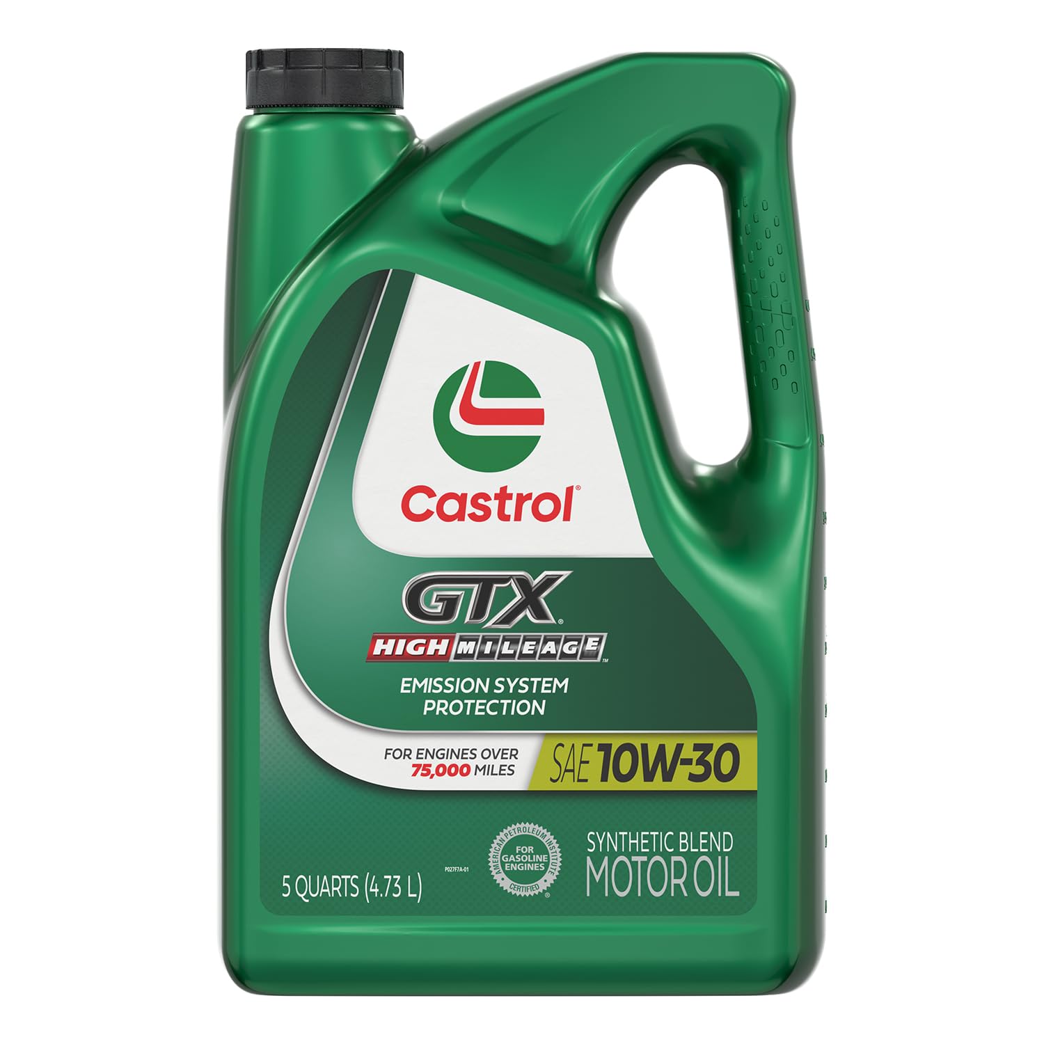 Amazon.com: Castrol GTX High Mileage 10W-30 Synthetic Blend Motor