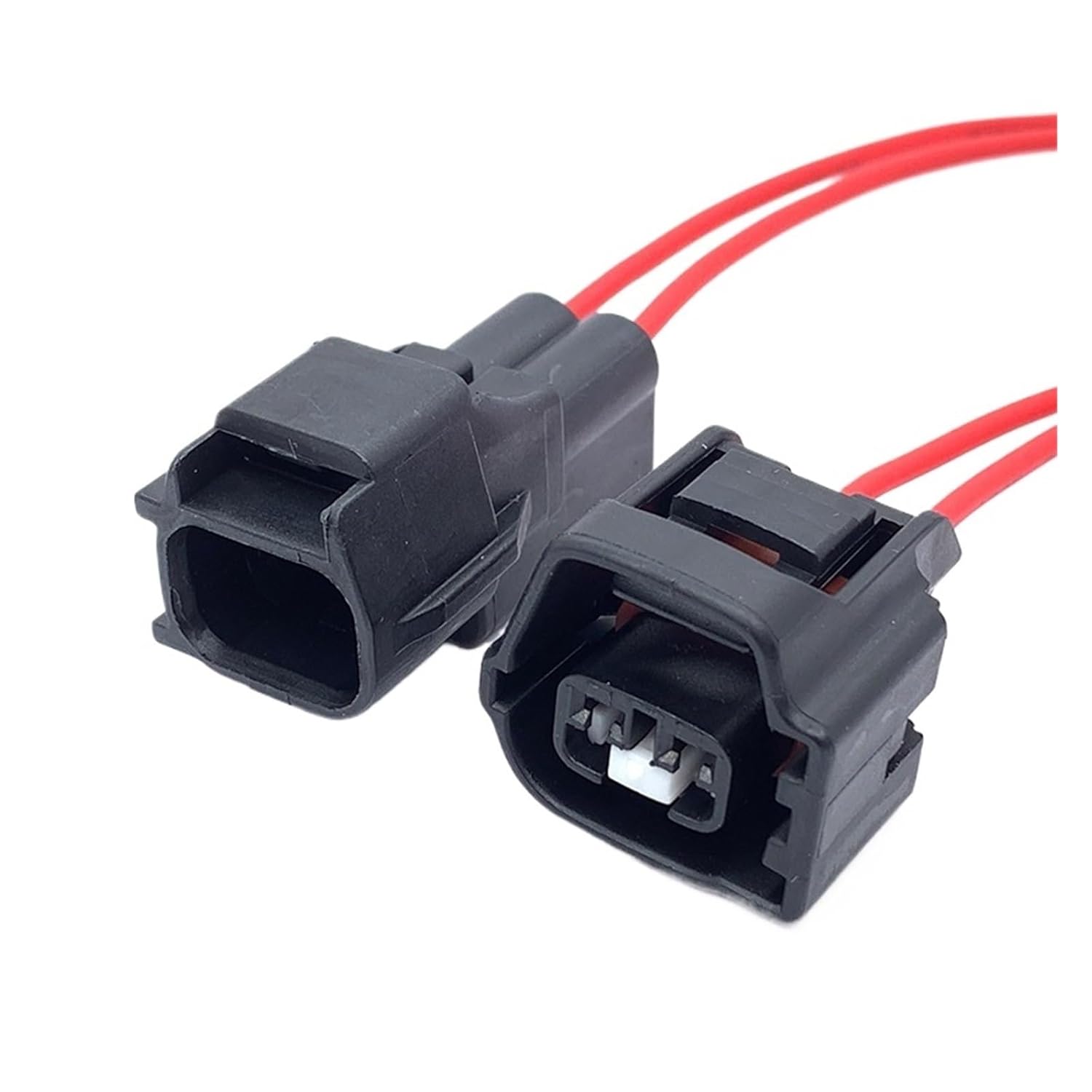 Speaker Connector 2Pin Gearbox BNC Reversing Lamp Plug Wire Harness Car Temperature se/nsor/s Connectors Compatible with The 7282-7028-30 7283-7028-30(5 Pcs,2P of Male)