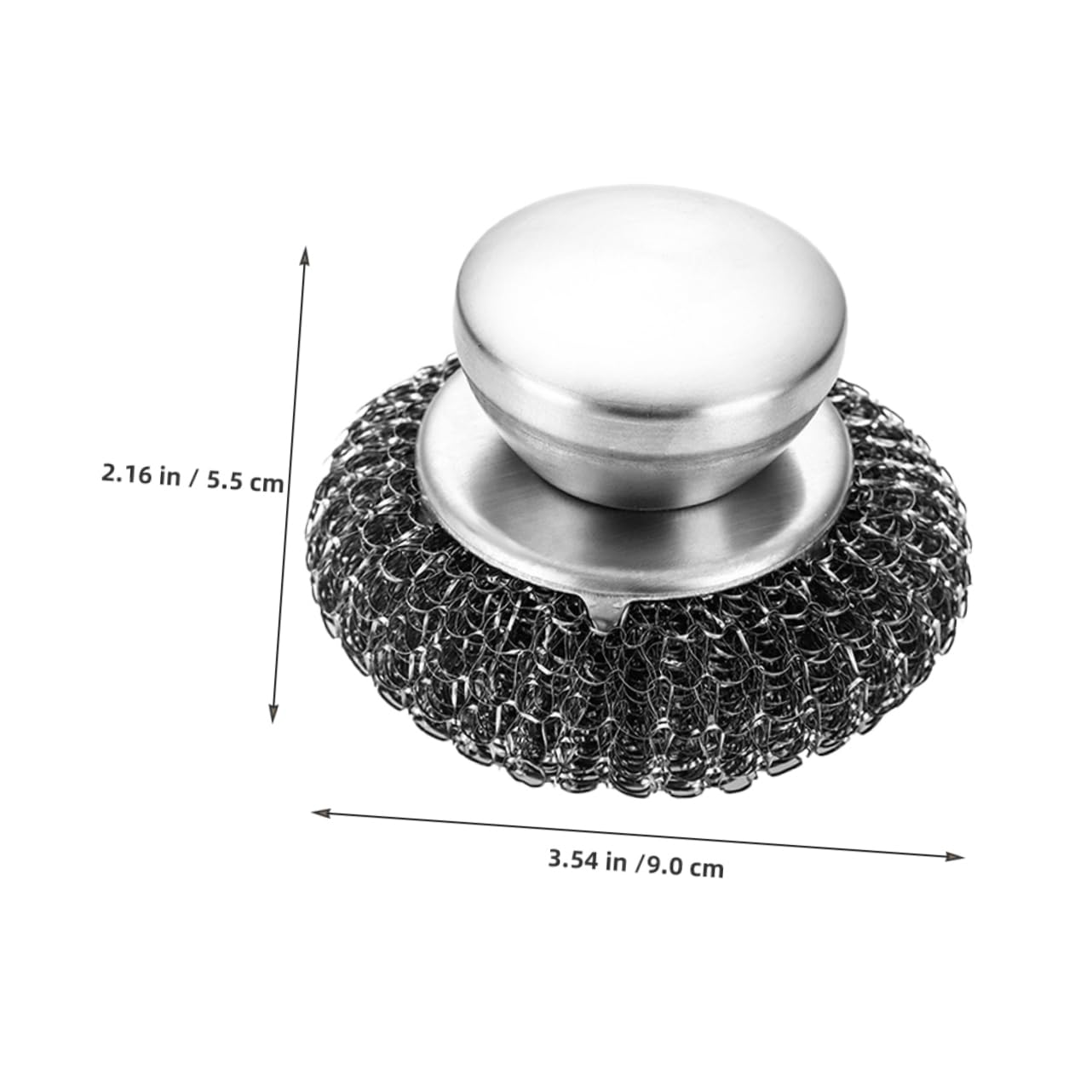 Balacoo BBQ Grill Brush Scrubber Brush for Dishes Wire Dishcloth Stainless Steel Scrubbing Pad Kitchen Cleaning Scrubber Tool