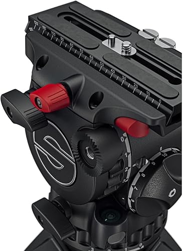 Miniatura 8 de Sachtler aktiv6 flowtech75 MS sistema de trípode